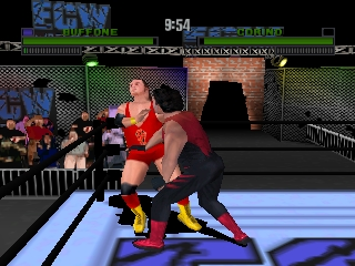 ECW Hardcore Revolution (Europe) In game screenshot